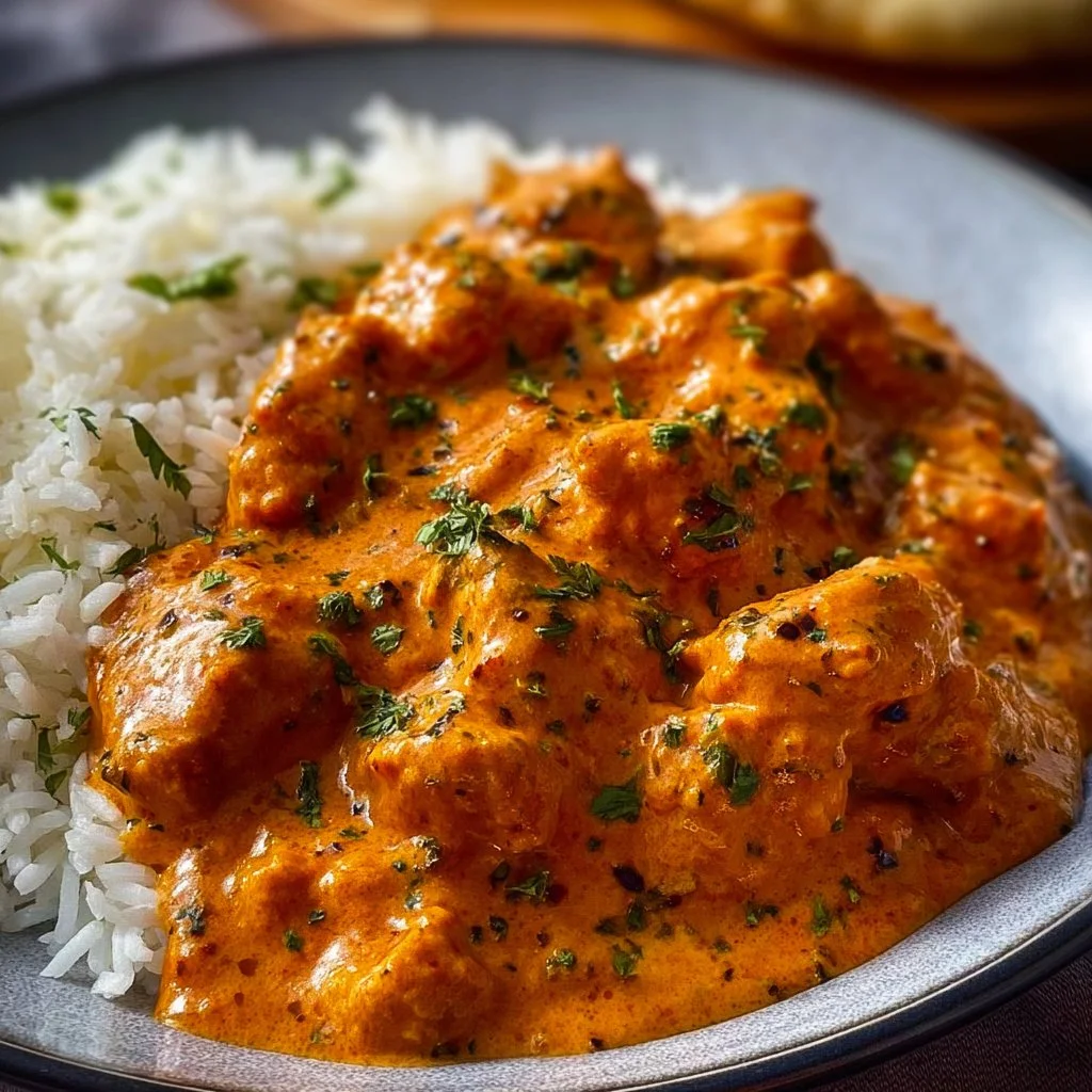 Hausgemachtes Butter Chicken