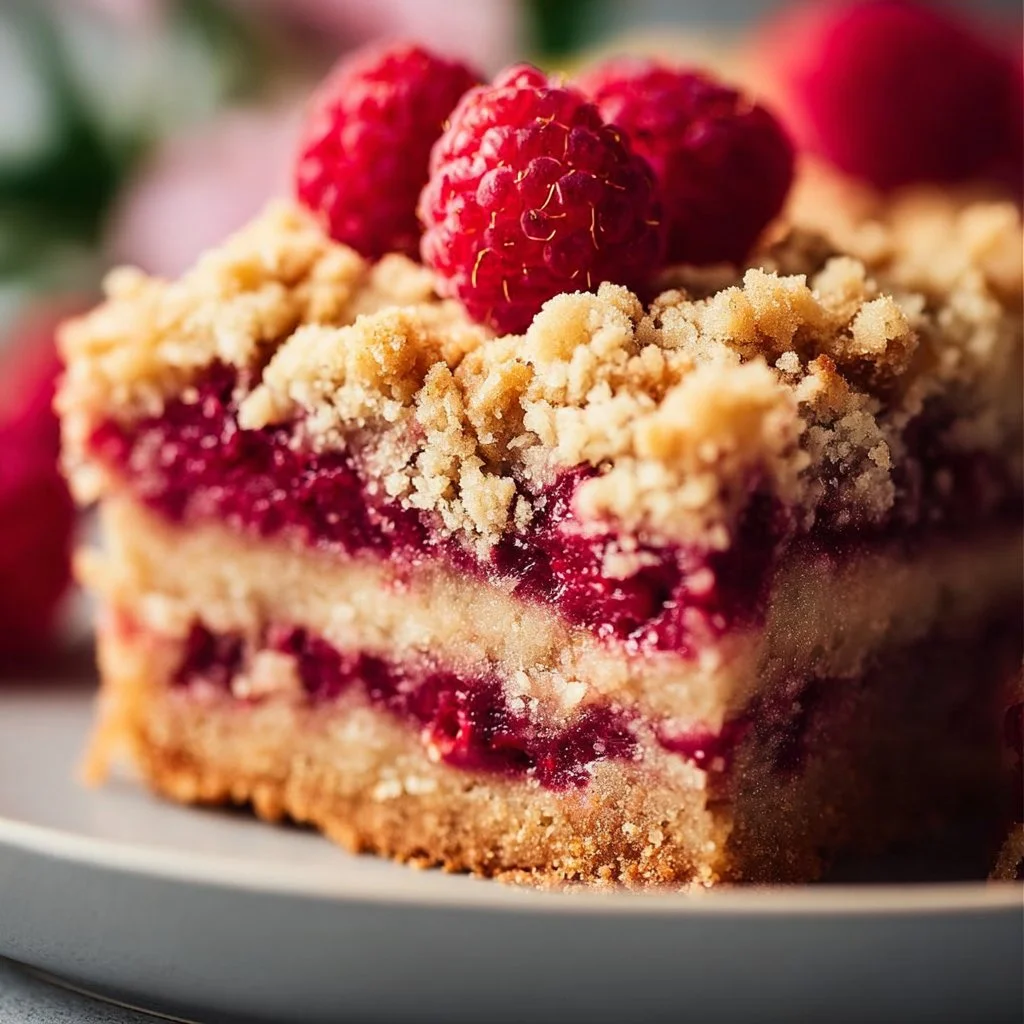 Himbeer-Streusel-Kuchen vom Blech