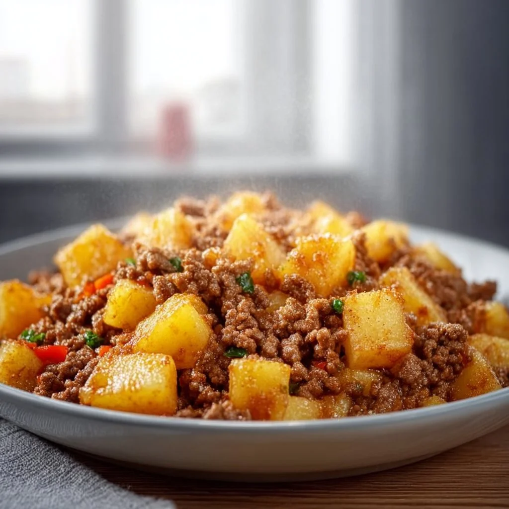 Kartoffel Hackfleisch Pfanne
