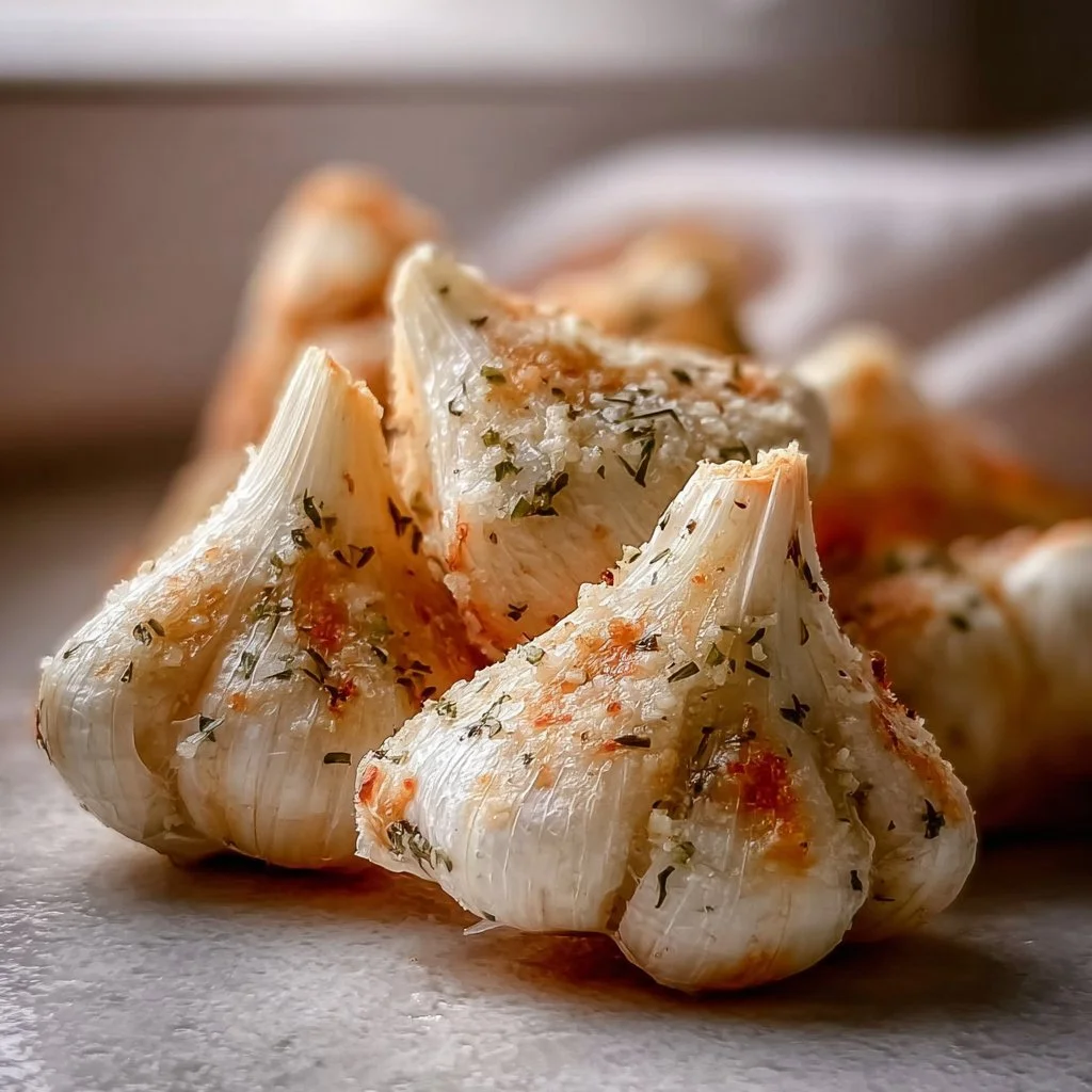 Knoblauch-Ecken