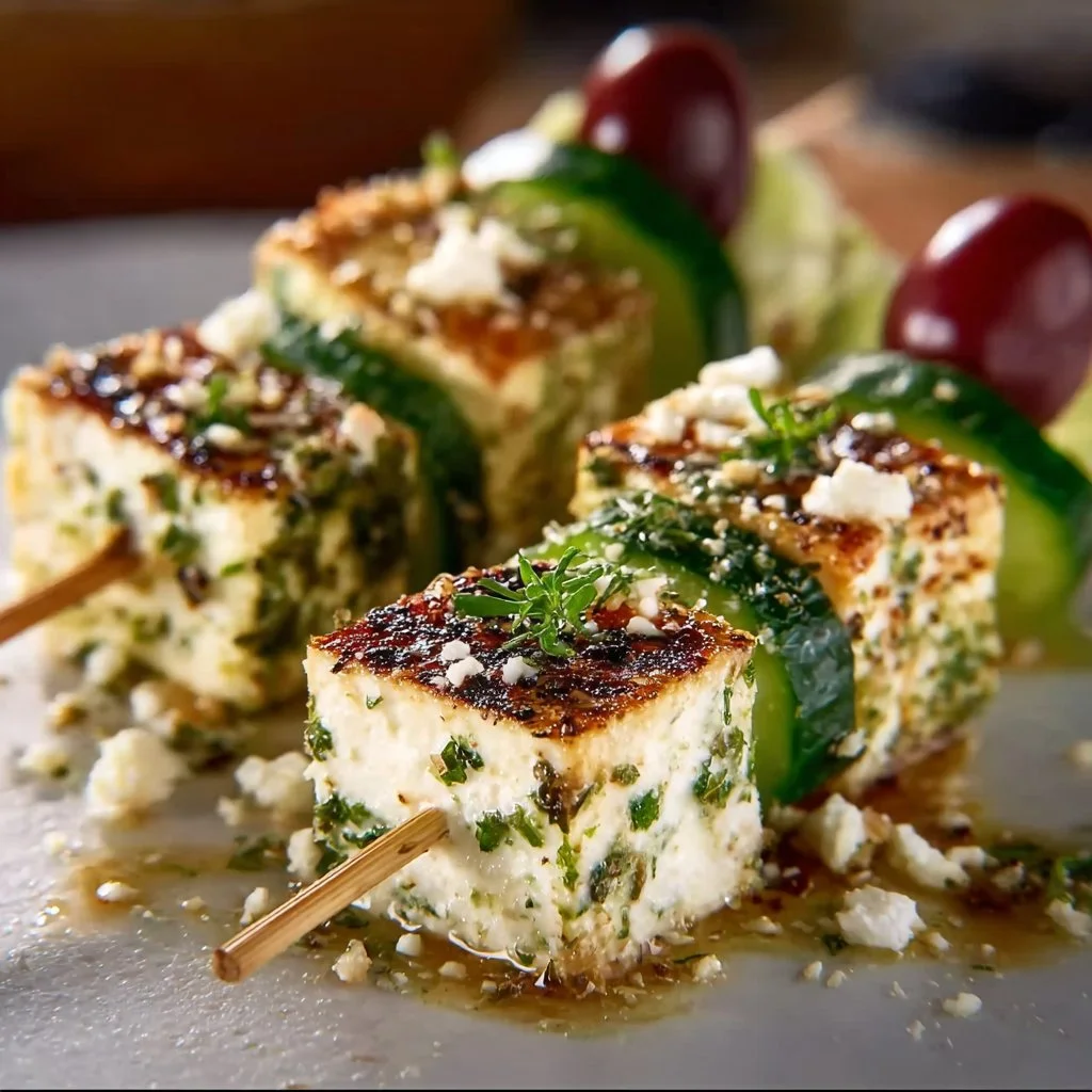 Leckere Feta-Spie&szlig;e mit Gurke &ndash; Einfaches Rezept f&uuml;r dich!