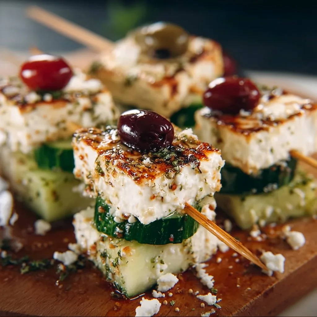 Leckere Feta-Spie&szlig;e mit Gurke &ndash; Einfaches Rezept f&uuml;r dich!