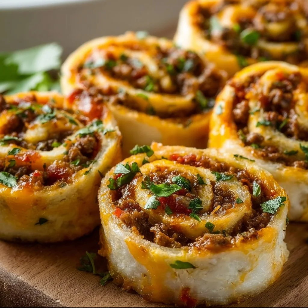 Leckere Taco-Pinwheels &ndash; Ideal f&uuml;r jede Party und als Appetizer!
