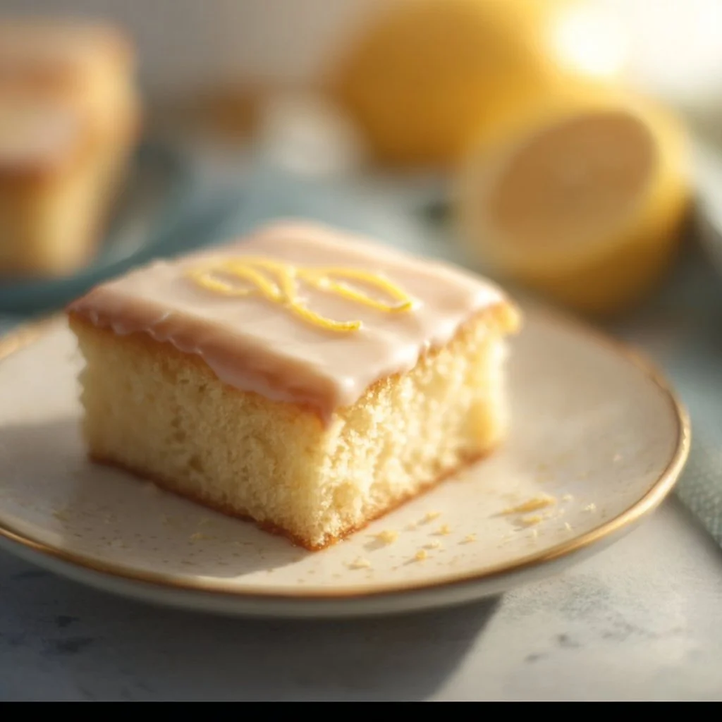 Lemon Butter Biscuit Cake