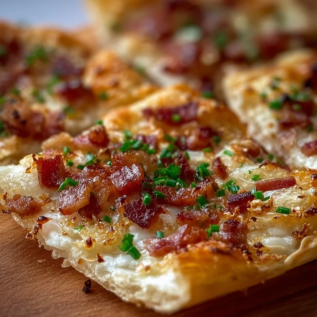 Mini-Törtchen mit Speck und Zwiebeln