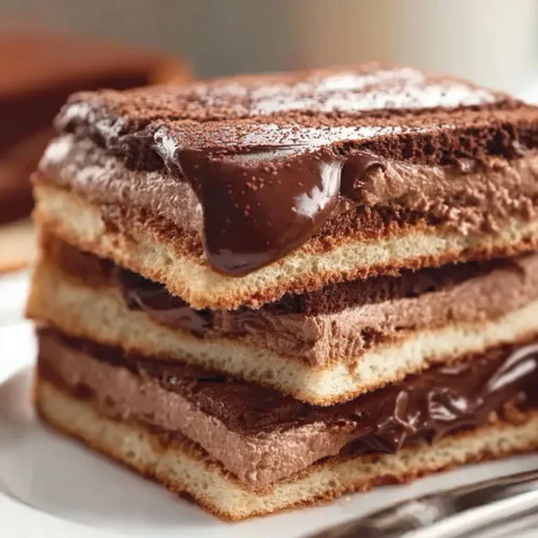 Leckere Nutella Schnitten auf einem Teller serviert