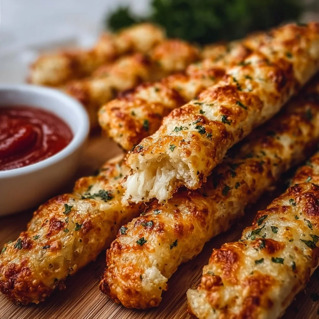 Schnelle Pizzasticks