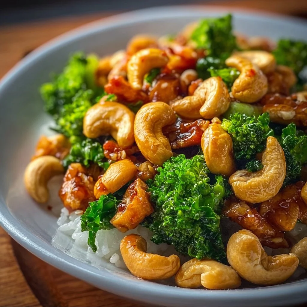 Vegane Cashew-Gerichte