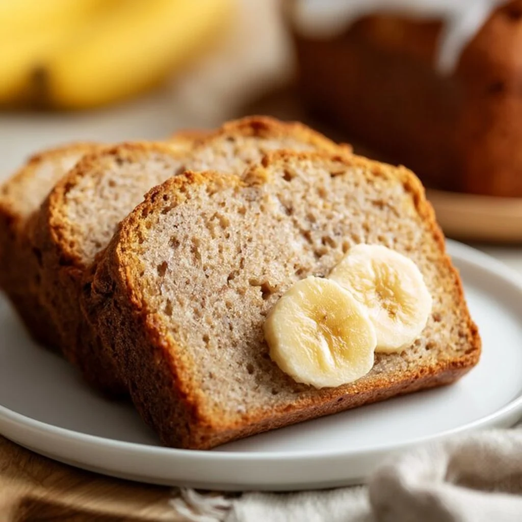 Bananenbrot ohne Zucker