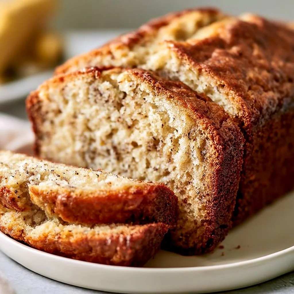 Saftiges Bananenbrot mit Nüssen und Schokoladenstückchen