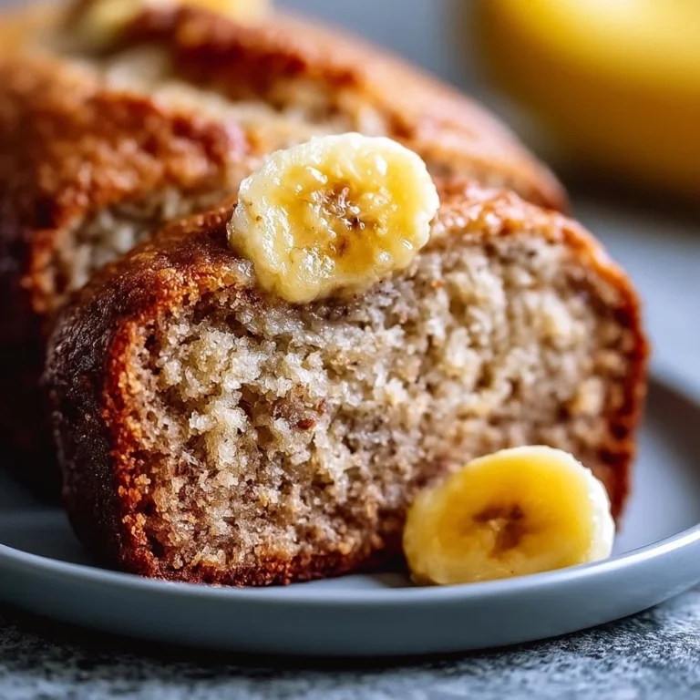Saftiges Bananenbrot mit Bananen und Nüssen, frisch gebacken.