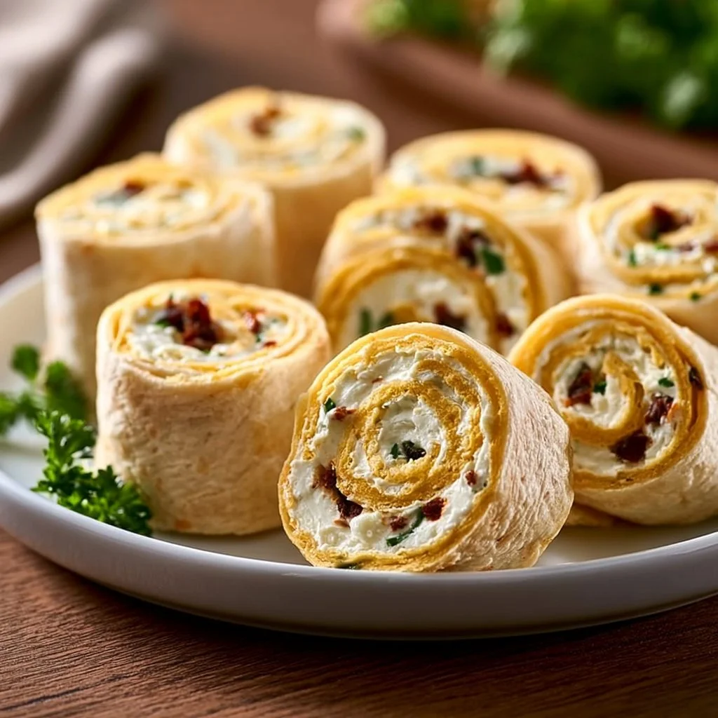 Frischkäse-Röllchen