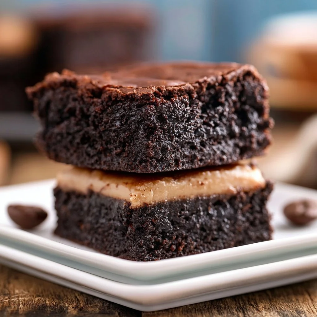 Fudgy Kaffee-Brownies