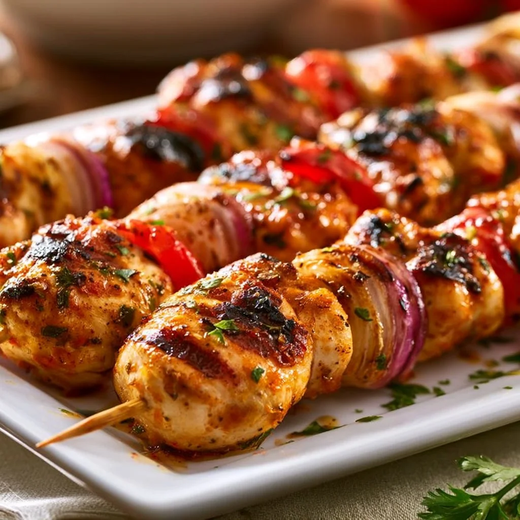 Hähnchenspieße grillen – einfach & würzig