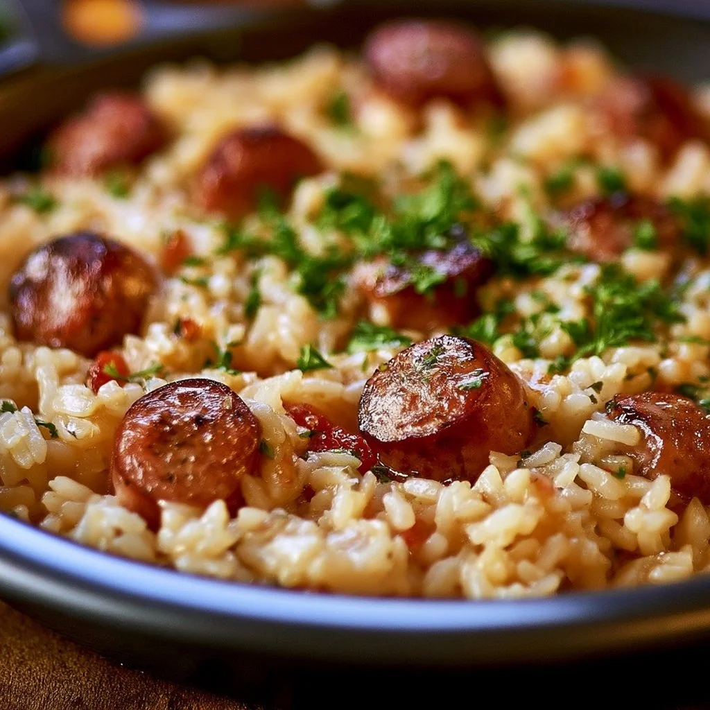 Herzhafte Wurst-Reis-Pfanne: Ein Unglaublich Einfaches Ultimatives Rezept