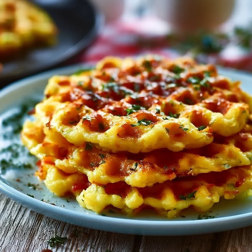Kartoffel - Gemüse Waffeln: Ein Unglaubliches Ultimatives Rezept für 4 Portionen