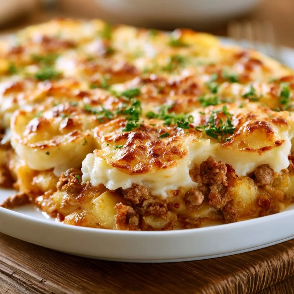 Kartoffelauflauf mit Hackfleisch