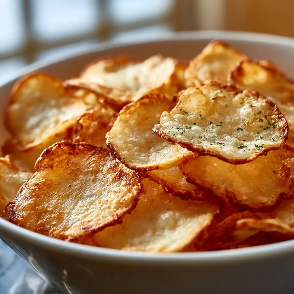 Knusprige proteinreiche Chips