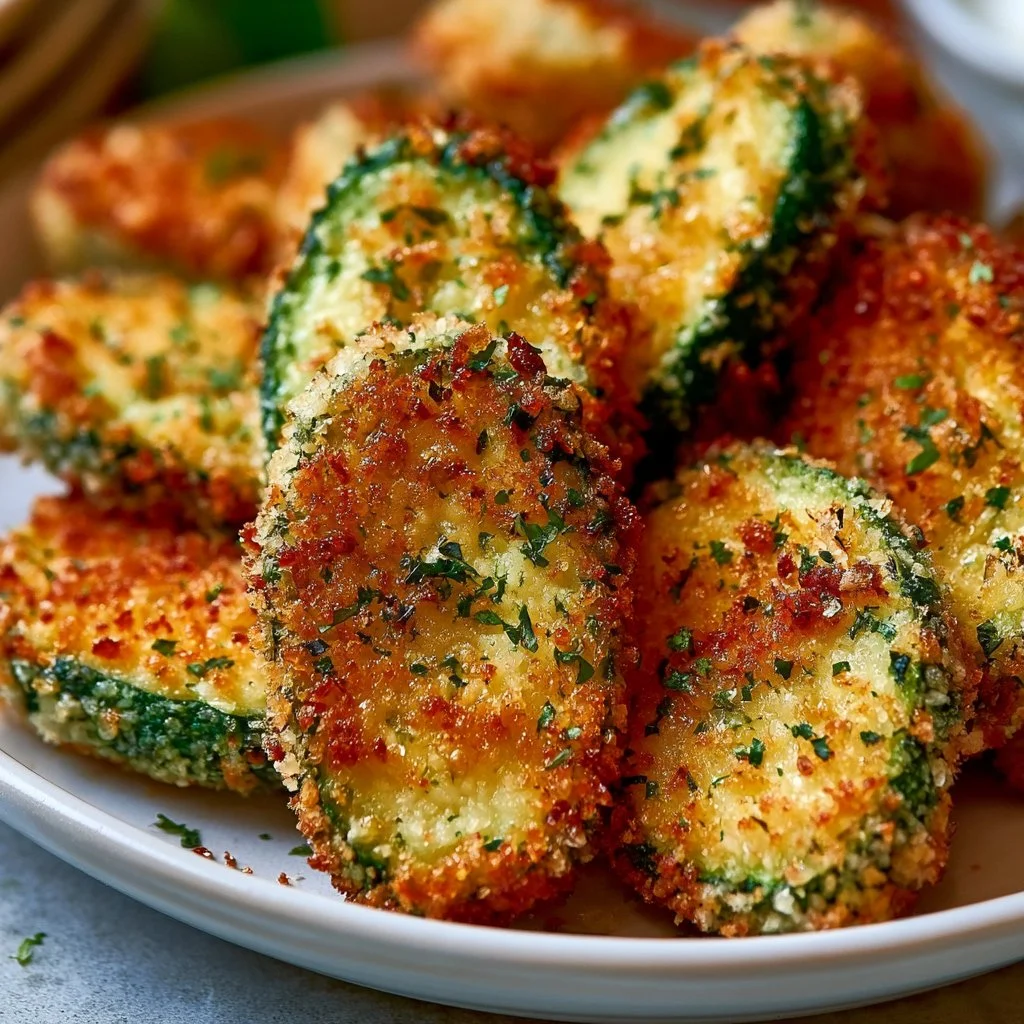 Knusprige Zucchini-Bites