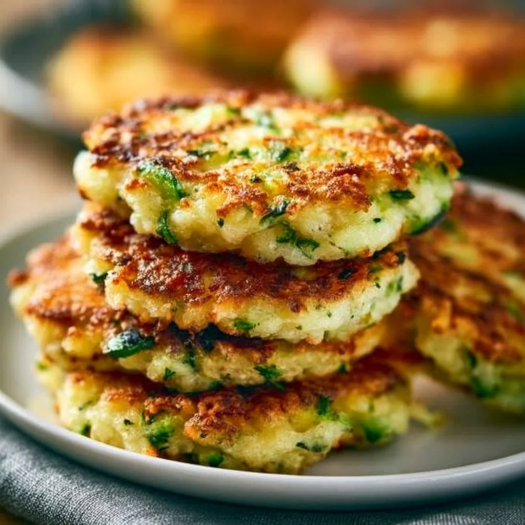 Knusprige Zucchini-Puffer