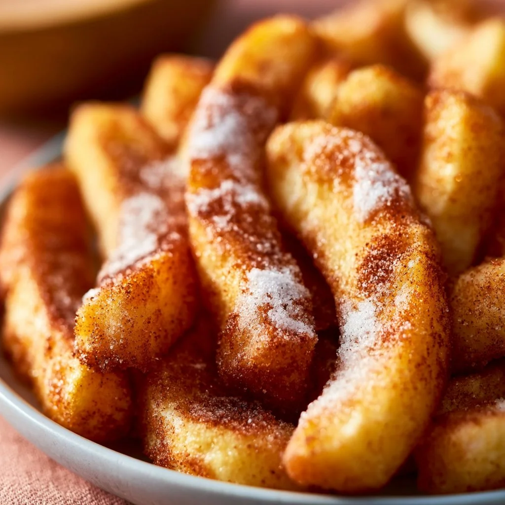 Luftfritteuse Apfelpommes
