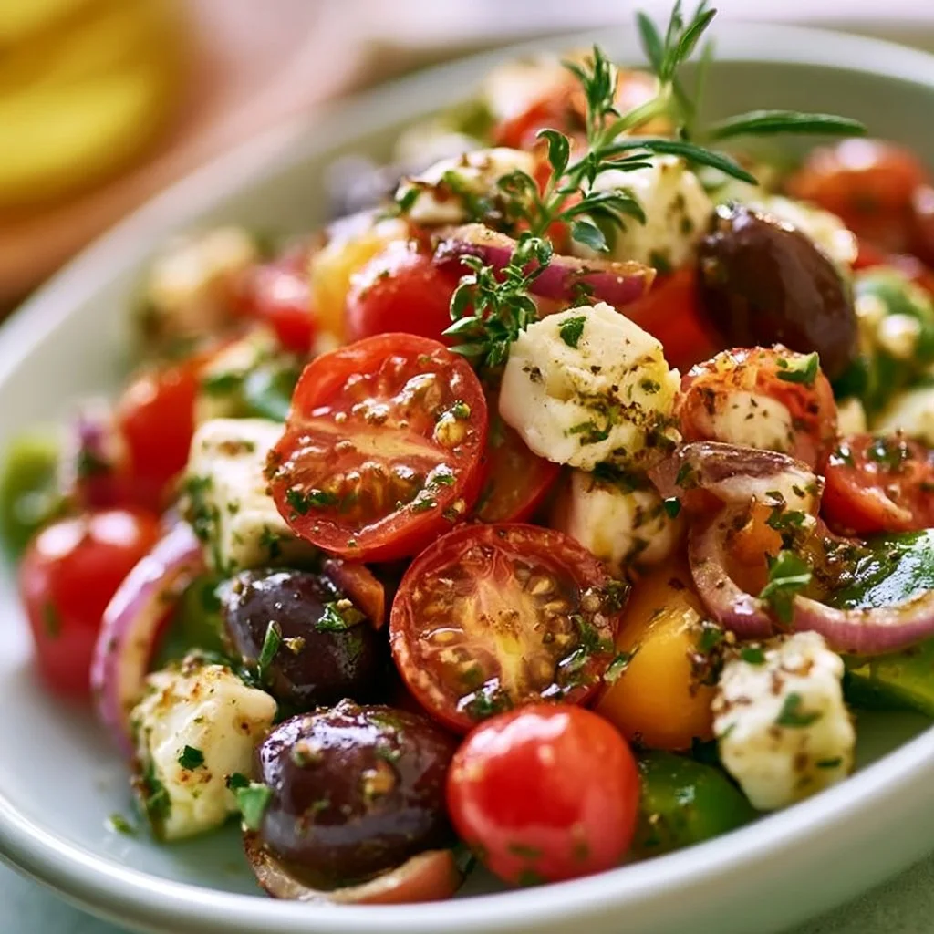 Mediterranean Salad Grilling: Fresh and Aromatic