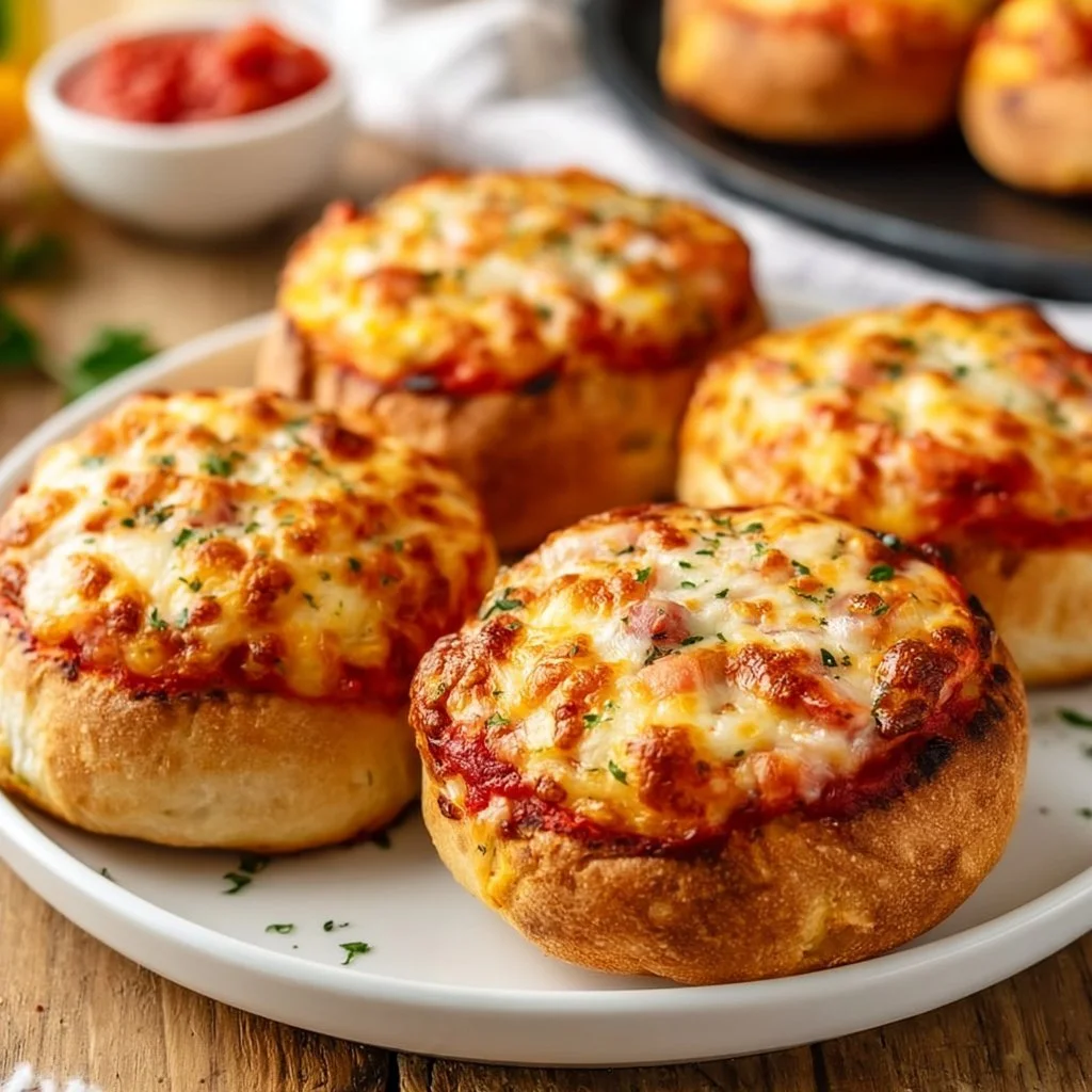 Pizzabrötchen aus dem Airfryer