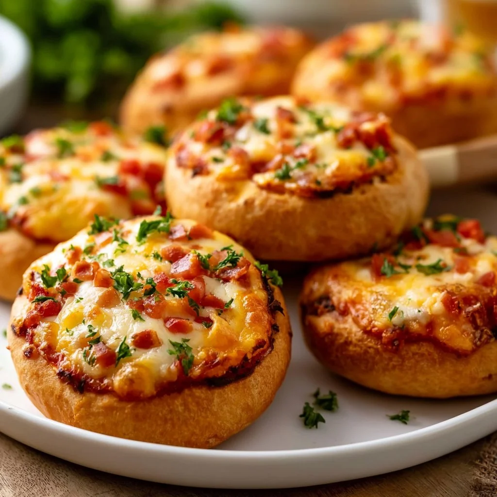Pizzabrötchen aus dem Airfryer