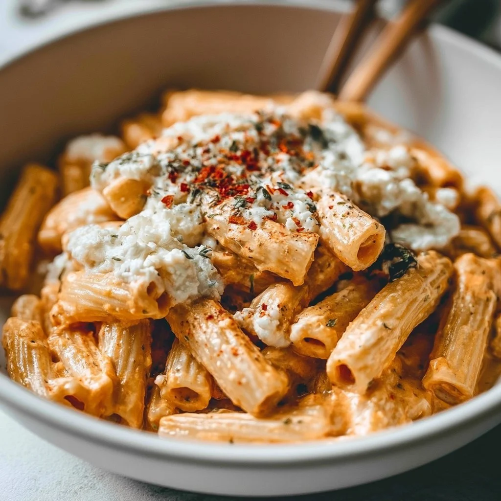Protein-Nudeln mit Hüttenkäse