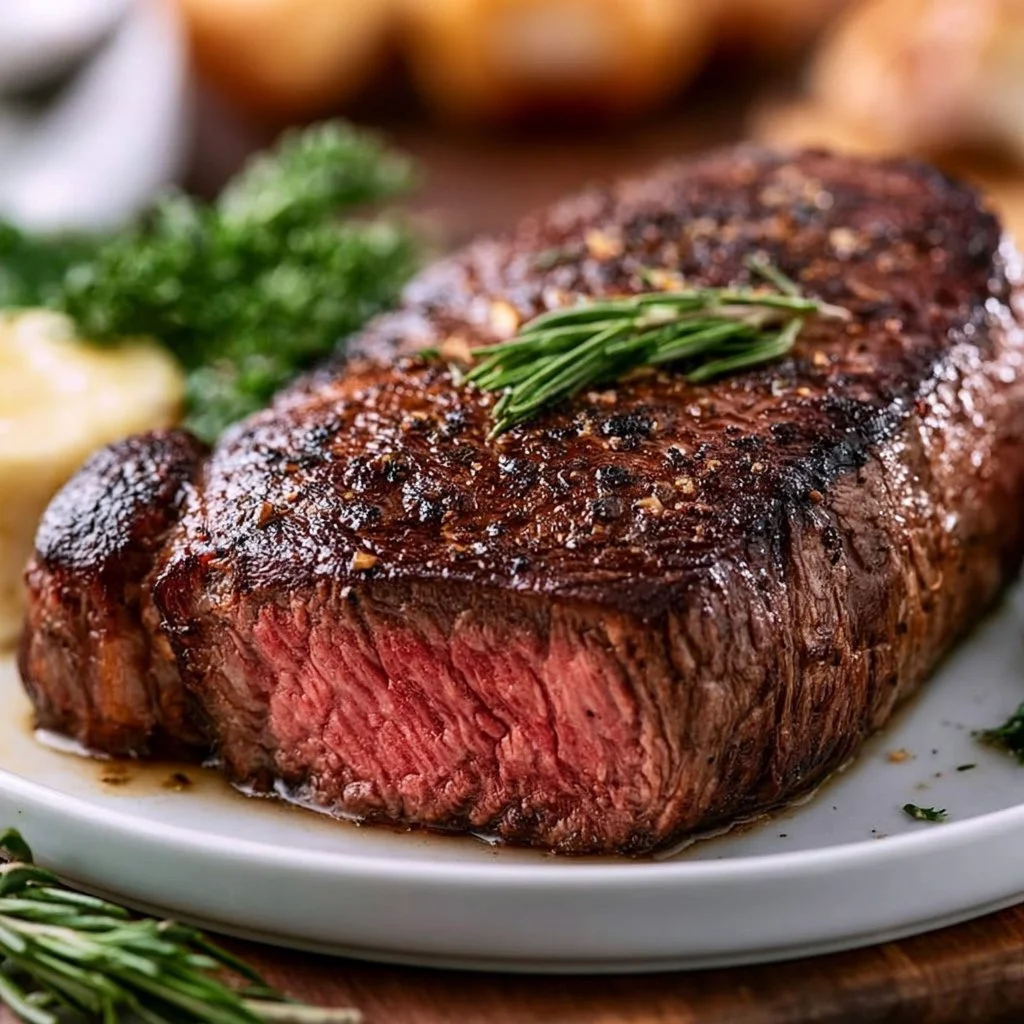 Saftiges Rindersteak aus dem Airfryer