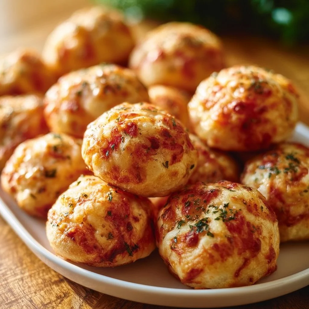 Schnelle Pizza-Bällchen