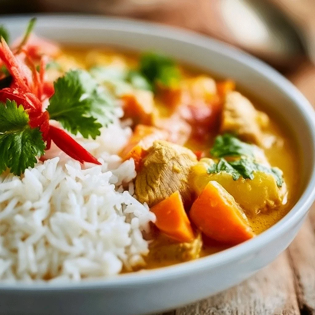 Thail&auml;ndisches Gelbes Curry mit Reis: Ein Unglaubliches Ultimatives Rezept