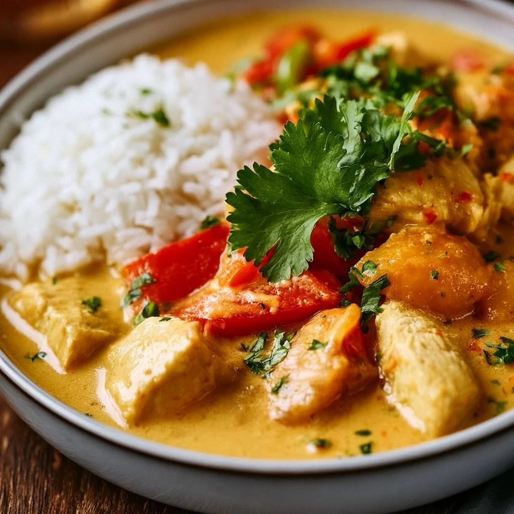 Thailändisches Gelbes Curry mit Reis: Ein Unglaubliches Ultimatives Rezept