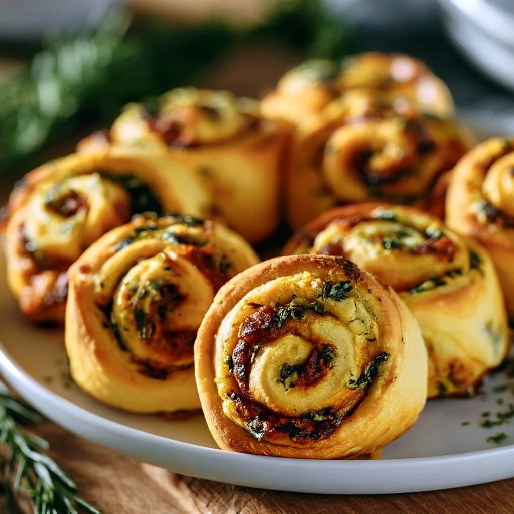 Vegane Pizzaschnecken
