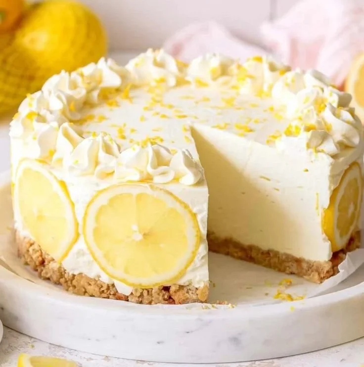 Zitronen-Cheesecake