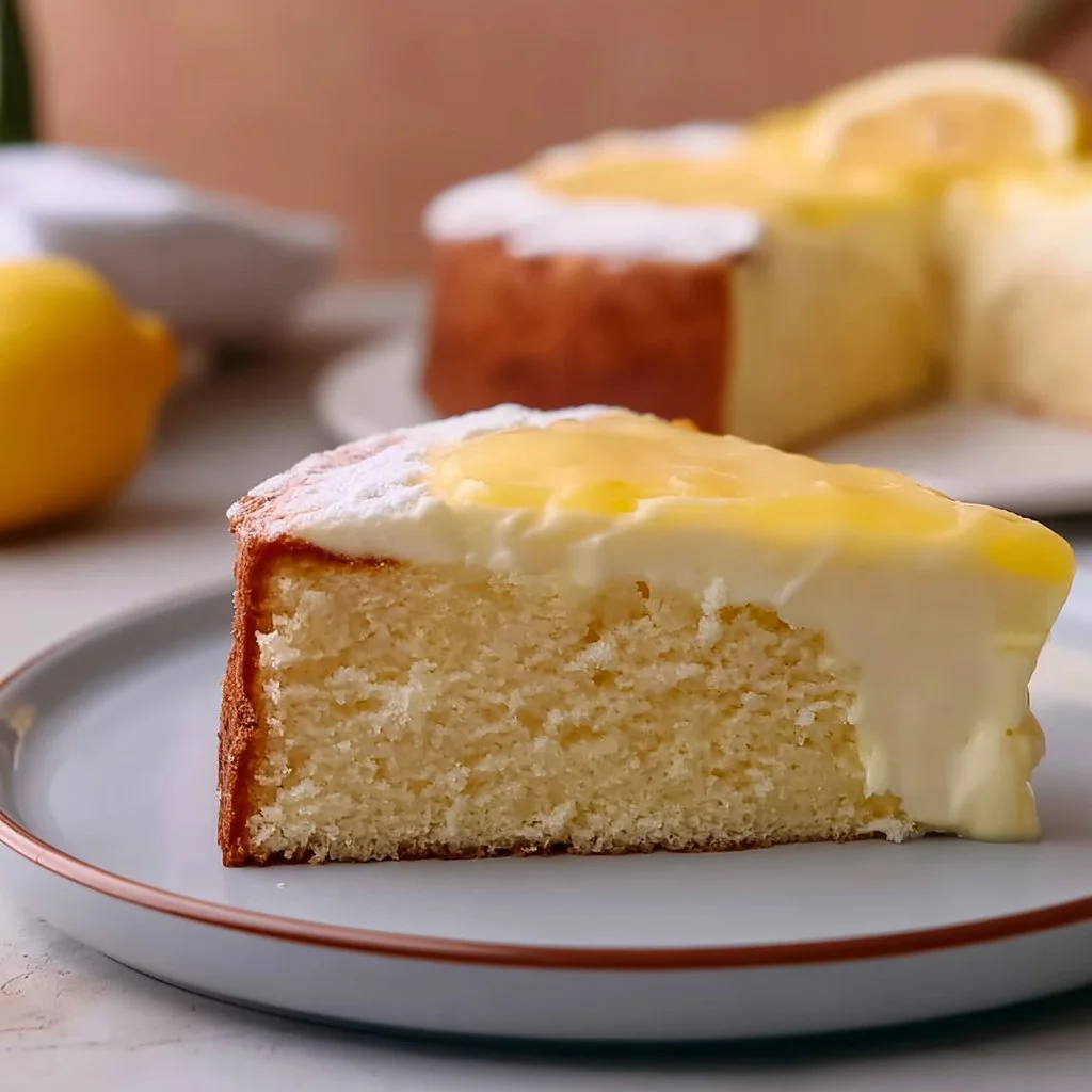 Zitronen-Joghurt-Torte