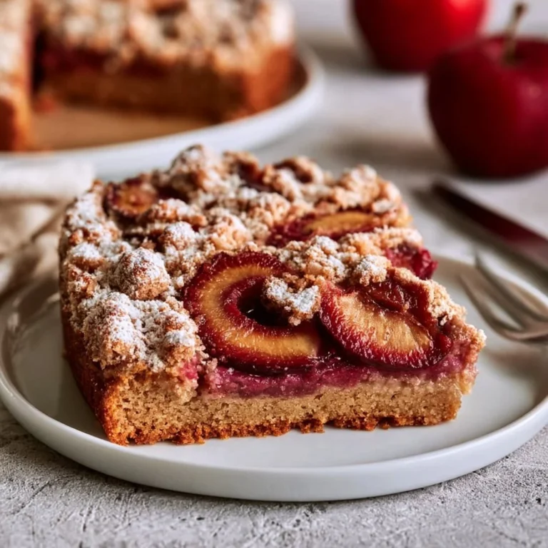 Schneller Pflaumenkuchen mit saftigen Pflaumen und zartem Teig