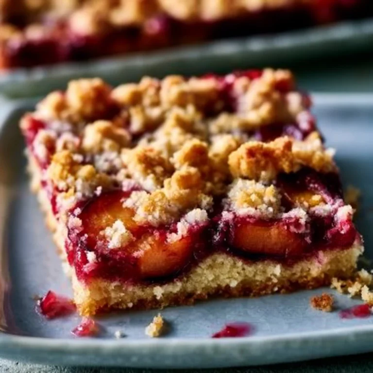 Leckerer Streusel-Pflaumenkuchen vom Blech mit frischen Pflaumen